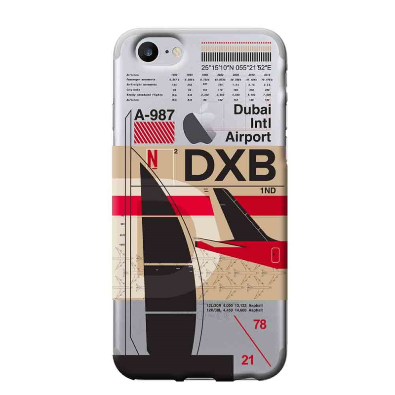 AREA Custodia cover per iPhone 7 Area Benjamins Airport DXB